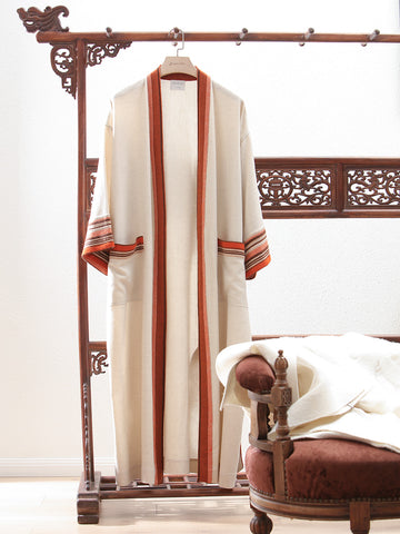 Cashmere Trimmed Robe